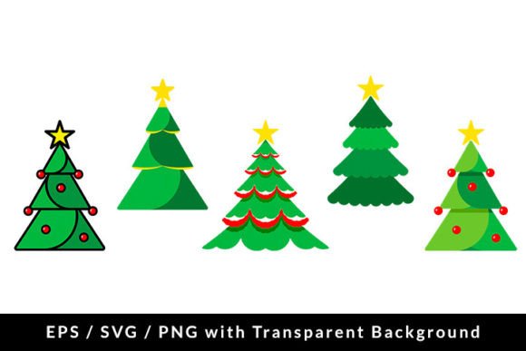 Set of Christmas Tree Clip Art SVG EPS: A Designer's Real-World Review